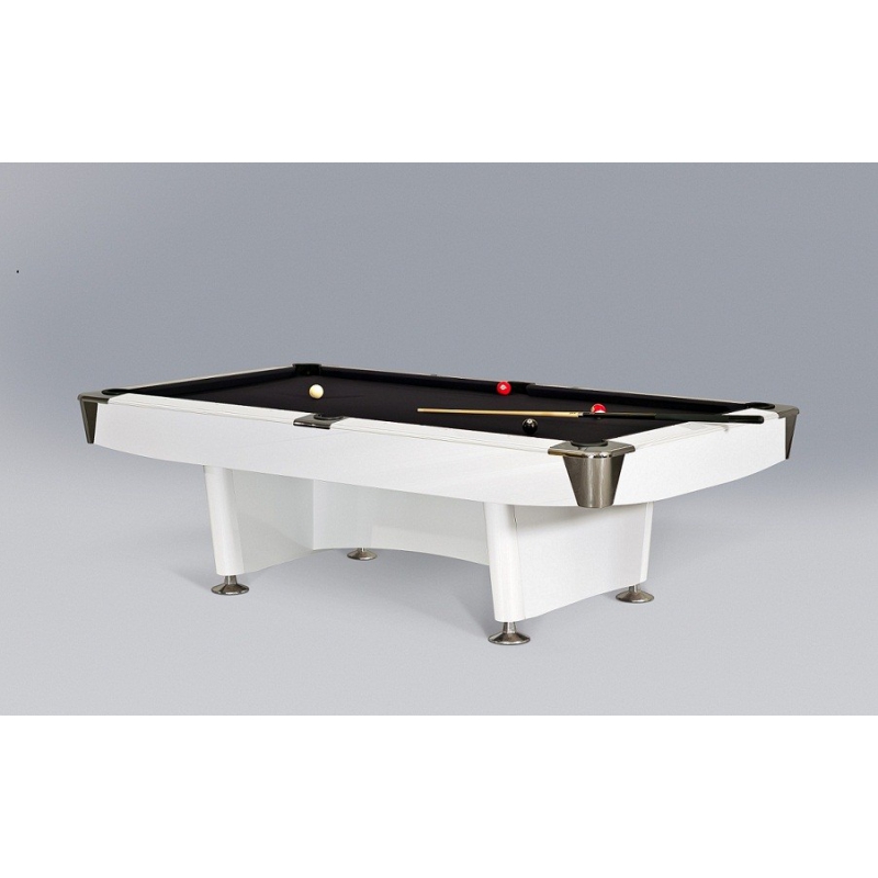 Dino Sport Plus 9ft White Pool Table JMC Billard