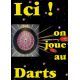 Poster darts - 29,7 x 42 cm