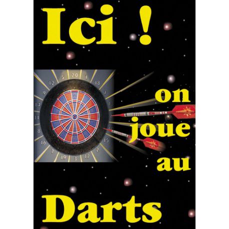 Poster darts - 29,7 x 42 cm