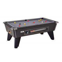 Queue de billard en vinyle noir avec fermeture /Éclair et int/érieur rouge