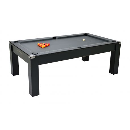 Billard Anglais DPT Omega blanc, une table 8 pool, 5 tapis au choix !