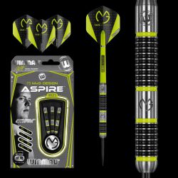 Fléchettes acier Winmau MVG Aspire 80% tgs