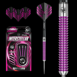 Fléchettes acier Winmau Interstellar 85% tgs