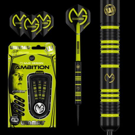 Fléchettes acier Winmau MVG Ambition