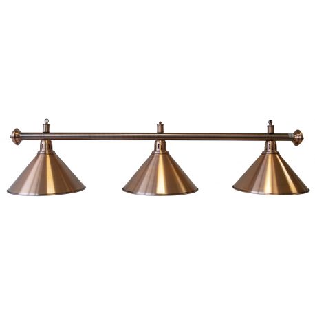 Luminaire "Pool" - 3 dômes bronze