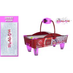 "Super strike" air-hockey