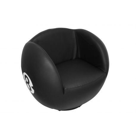 Fauteuil pivotant noir n°8