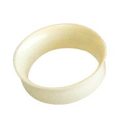 RIGHT PLASTIC WHITE RING – Ø2,2 IN