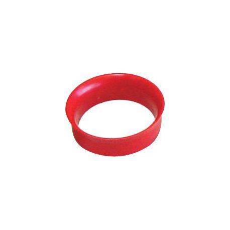 BELL-SHAPED PLASTIC RED RING – Ø2,2 IN