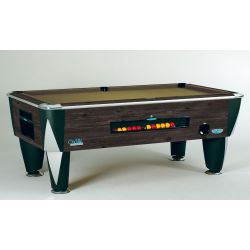 black marbled ATLANTIC ENGLISH POOL TABLE with coin system