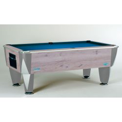 black marbled ATLANTIC ENGLISH POOL TABLE with coin system