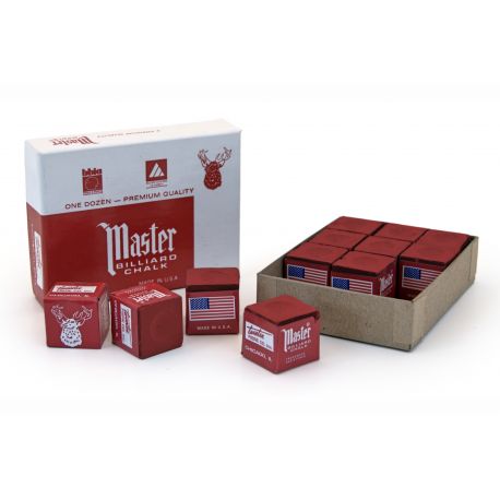 Craies "Master" rouge - 12 pièces