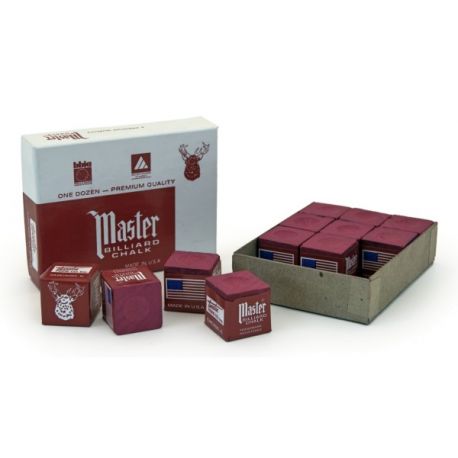 RED MASTER CHALK 12 PIECES