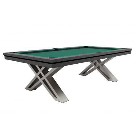 Billard américain Rasson Pierce 8FT  - Gris Fonçé