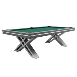 Billard américain Rasson Pierce 8FT  - Gris Clair