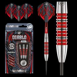 Fléchettes acier Winmau Diablo