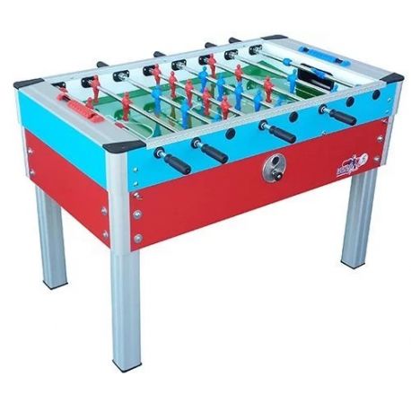 Baby-foot Roberto Sport – NEW CAMP – Tout Bleu Avec Monnayeur