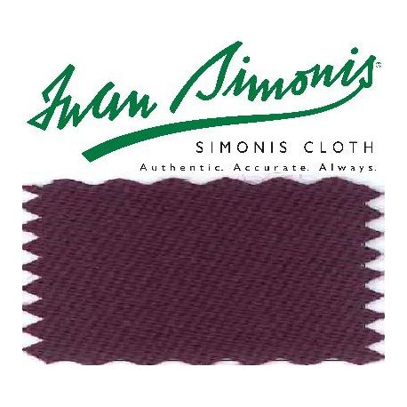 Drap Simonis 860 Lie de vin