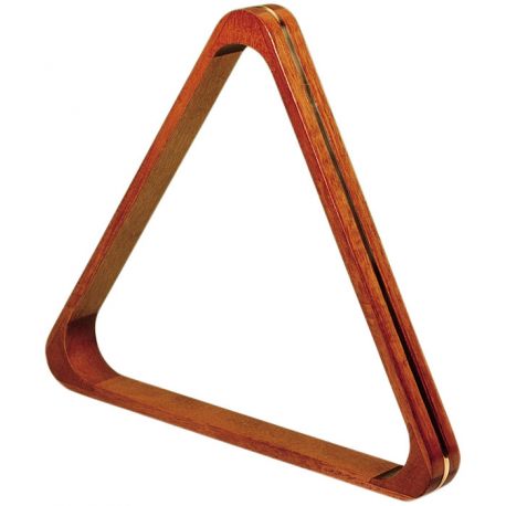 TRIANGLE BOIS FONCE/DORE Ø57,2mm