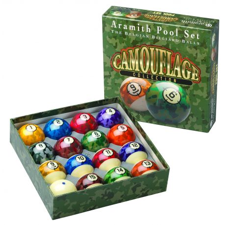 CAMOUFLAGE ARAMITH US BALL SET –Ø 2,2 IN