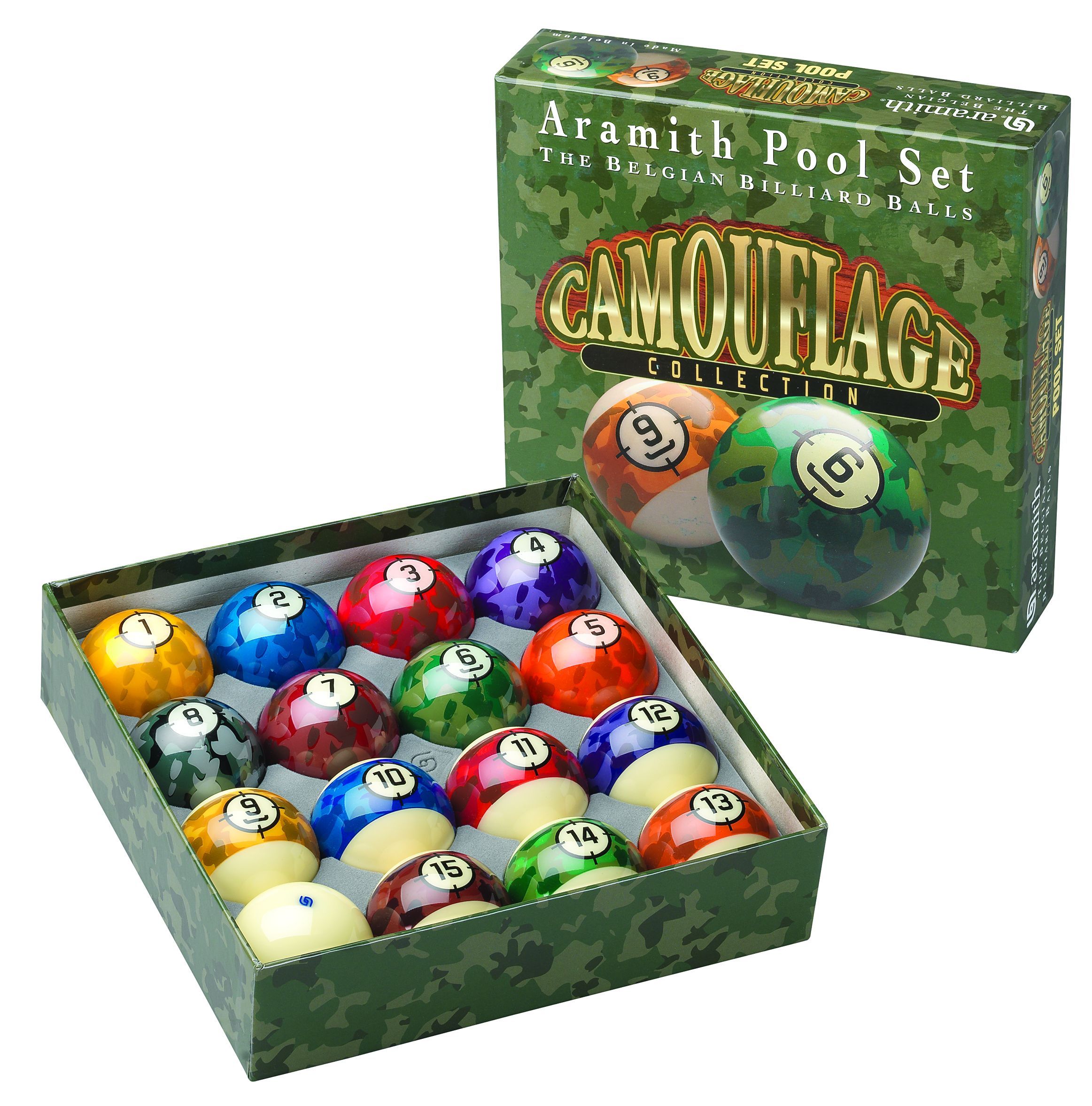 Boules de billard, billes billard Aramith US americain