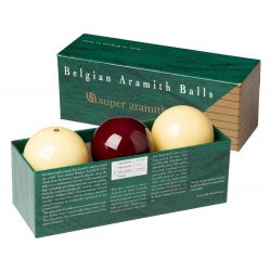 TRADITIONAL SUPER ARAMITH FRENCH BILLIARD BALL SET - Ø 2,4 IN