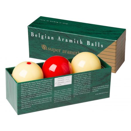 TRAINING SUPER ARAMITH FRENCH BILLIARD BALL SET - Ø 2,4 IN