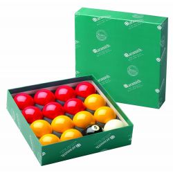 CASINO ENGLISH POOL BALL SET – Ø 2 IN