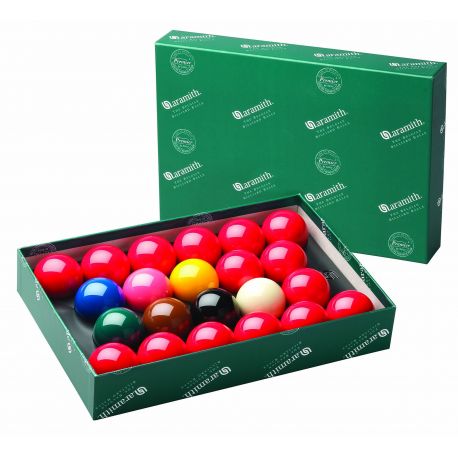 Billes ARAMITH snooker Ø52.4mm