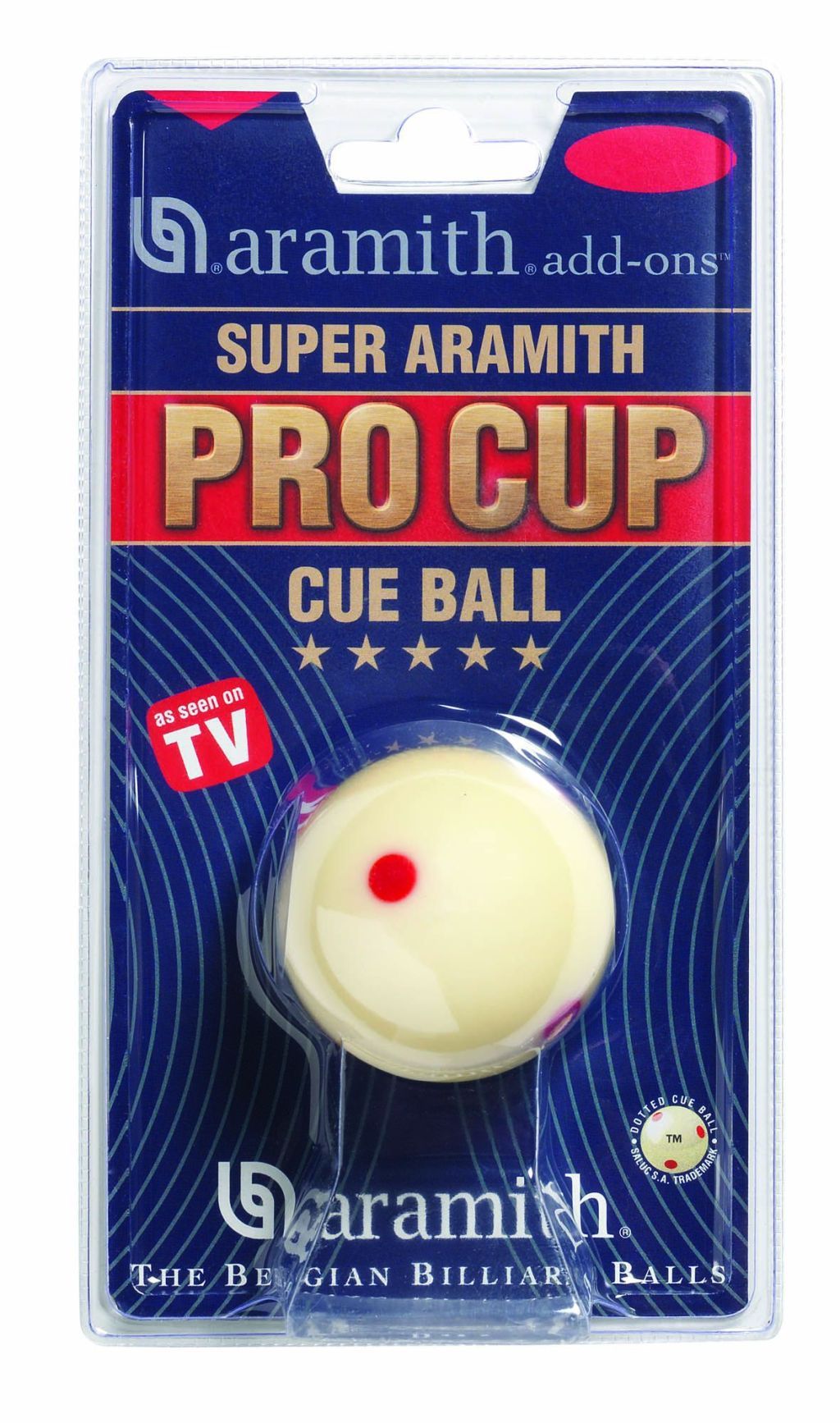 Boule De Billard Blanche Aramith 2 - Diamètre 50.8 Mm (2 Pouces), Qualité Supérieure