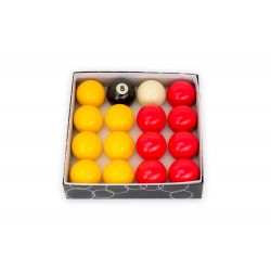 STANDARD ENGLISH POOL BALL SET – Ø 2,2 IN