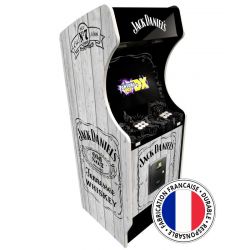 Borne Arcade décor JACK DANIEL'S blanc