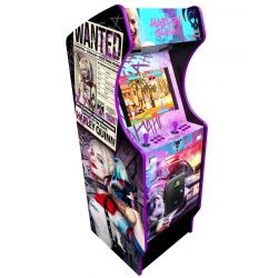 Borne Arcade décor HARLEY QUINN