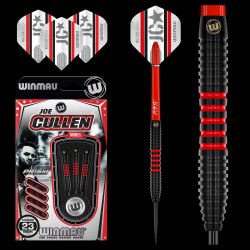 Fléchettes acier Winmau Joe Cullen 85% tgs