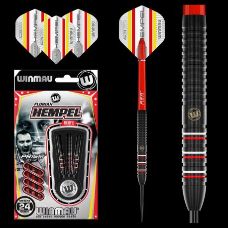 Fléchettes acier Winmau Florian Hempel 85% tgs