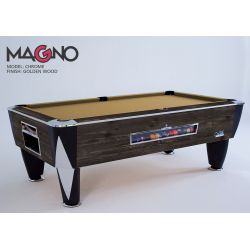 Billard américain Magno monnayeur 6ft / 7ft / 8ft et 9ft Golden wood