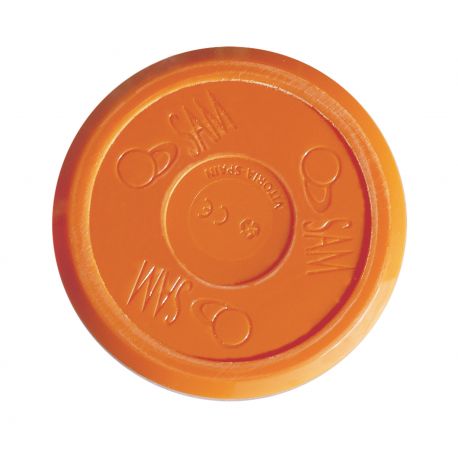 Orange pro puck